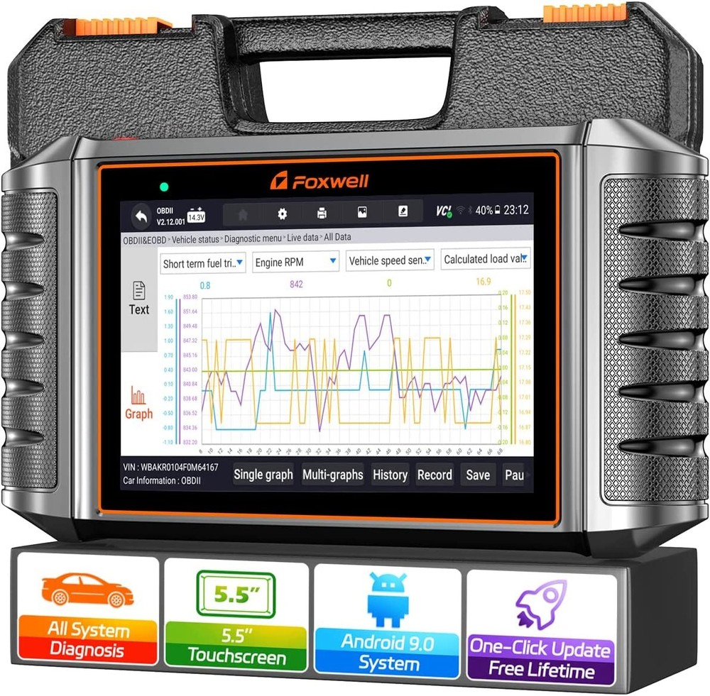 FOXWELL NT710 For Toyota Bidirectional Car OBD2 Scanner Diagnostic E-CU Coding