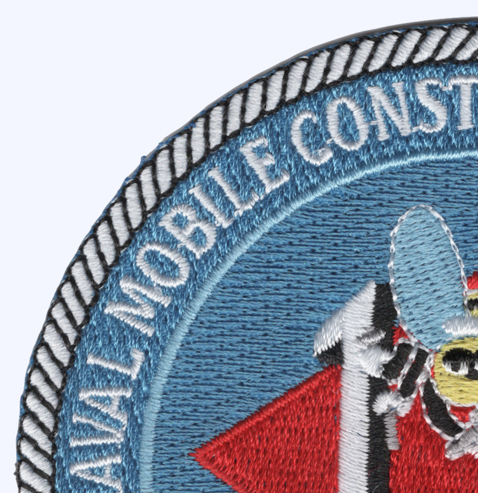 10th Mobile Construction Battalion Patch Pacific Fleet