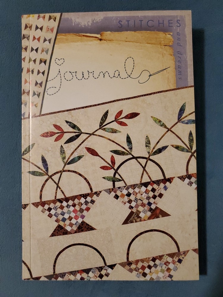Edyta Sitar Quilting Journal, Blank, NEW