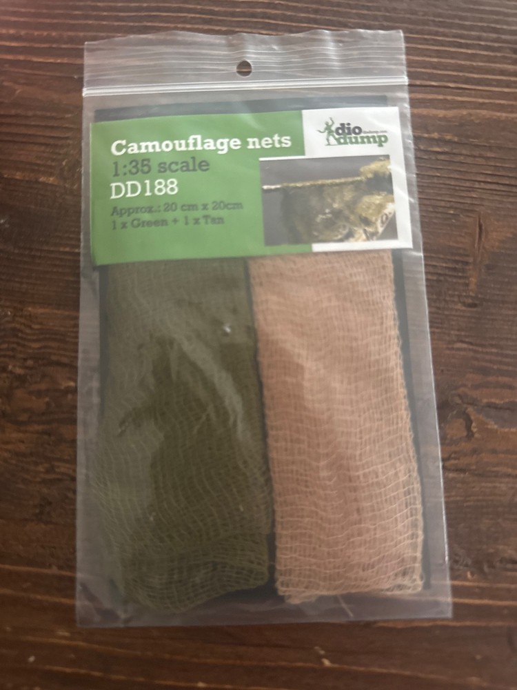 dio dump camouflage nets 1/35 DD188