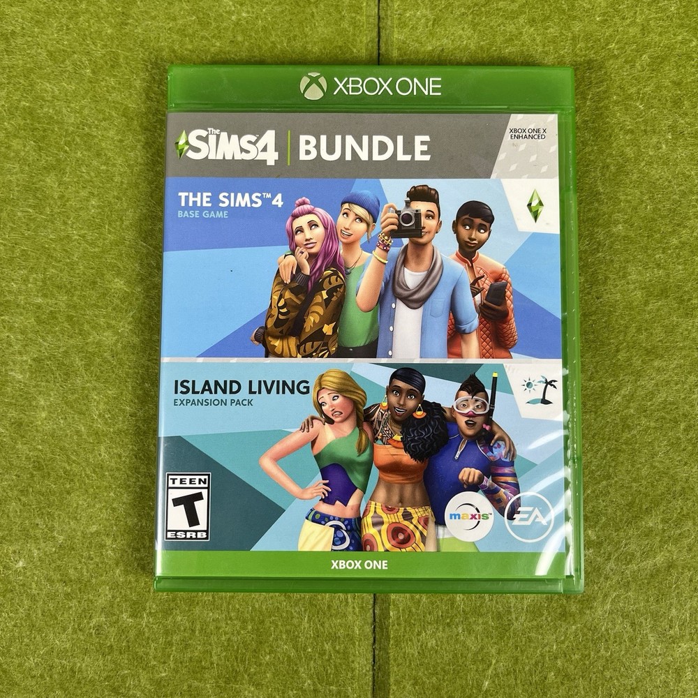 Microsoft Xbox One: Sims 4 Bundle (CASE ONLY W/ Manual) VGC