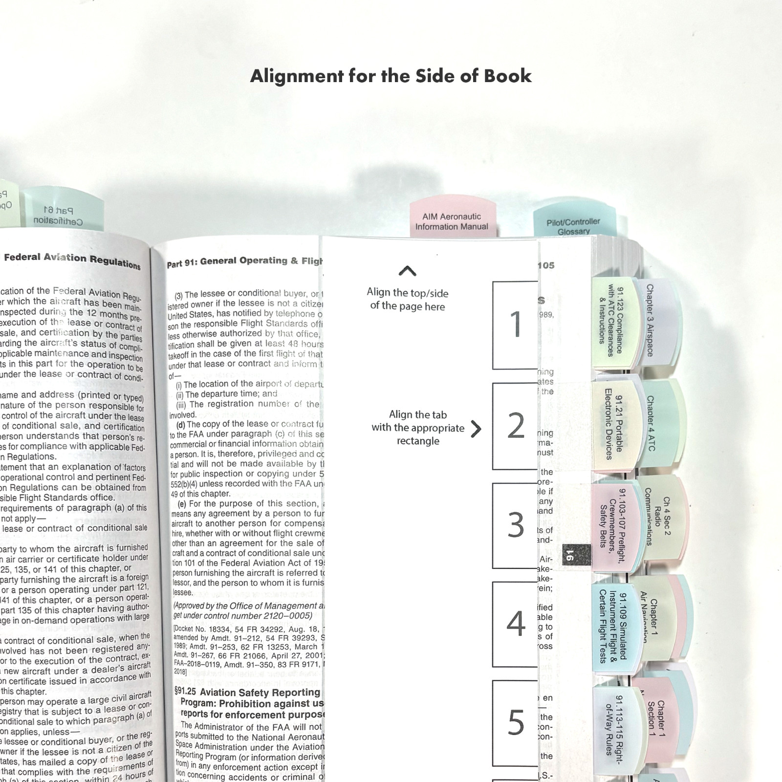 DIY KIT ASA 2026 FAR/AIM Book + 50 Tabs for PPL
