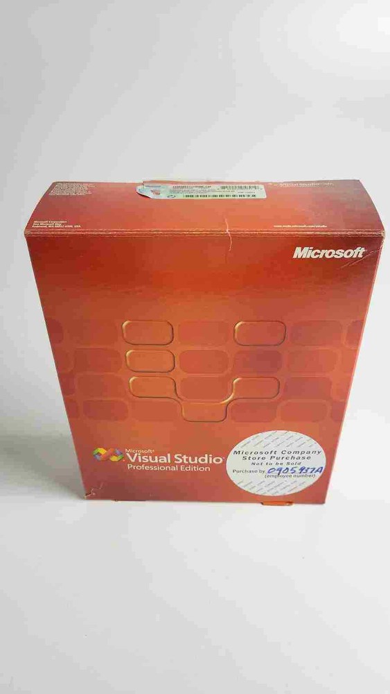 Microsoft Visual Studio Professional 2005 Professional Edition
