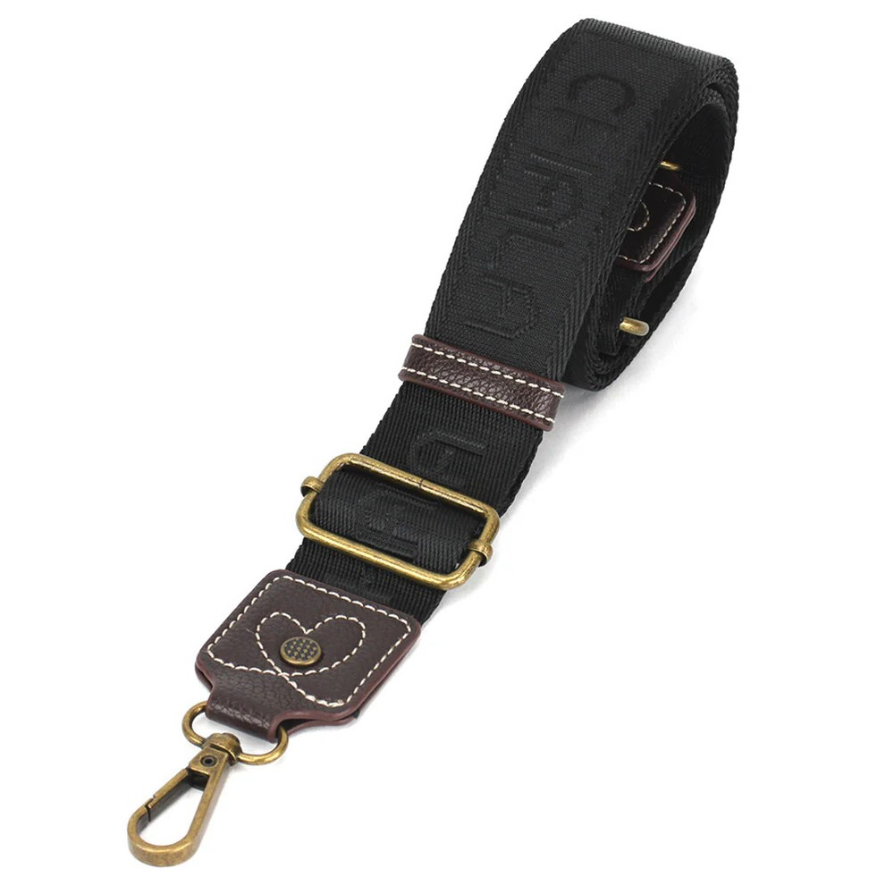 CHALA PREMIUM LOGO STRAP BLACK