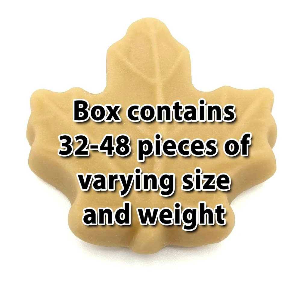 Nova Maple Candy - Pure Maple Syrup Sugar Leaf Candy