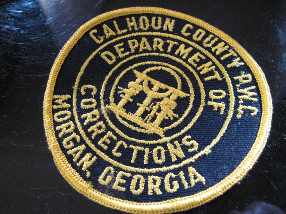 19??  Calhoun County Morgan Ga  Corrections     Ga.         patch