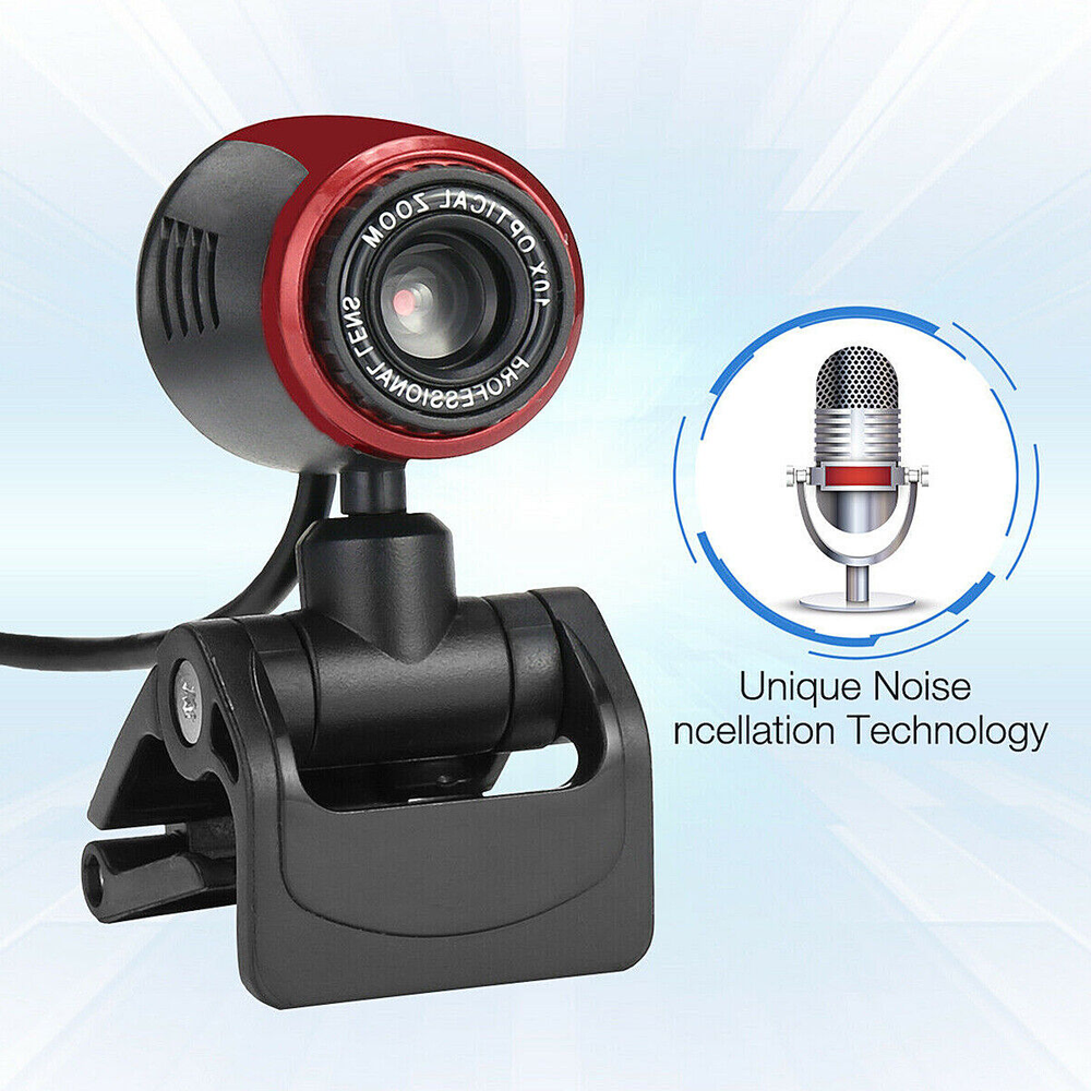1080P HD Webcam USB Computer Web Camera For PC Laptop Desktop With Microphone US