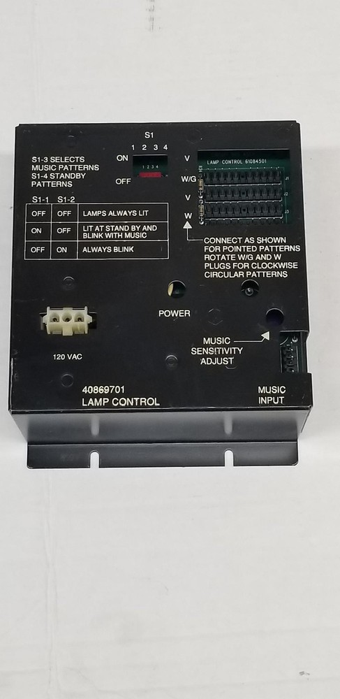Rowe AMI CD Jukebox Central Control Computer Lamp Board 40869701 Untested H5