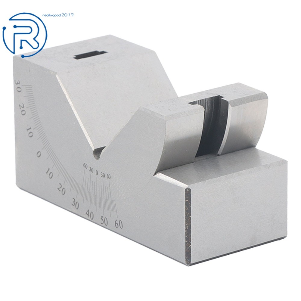 Adjustable 4"×1-13/16"×1-13/16" Angular Gage Precision 0-60 Degree Angle Block