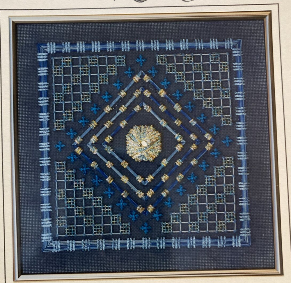 Vtg Rare Rainbow Gallery Voltaire Needlepoint 1996 Pattern only