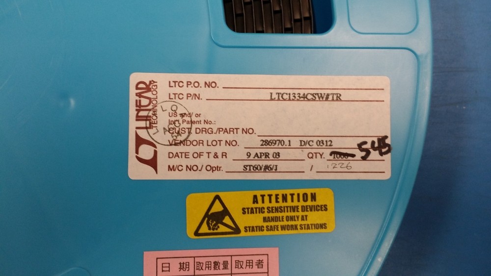 (5 PCS) LTC1334CSW#TR RS-232 Interface IC +5V Multi Protocol Transceiver 28SOIC