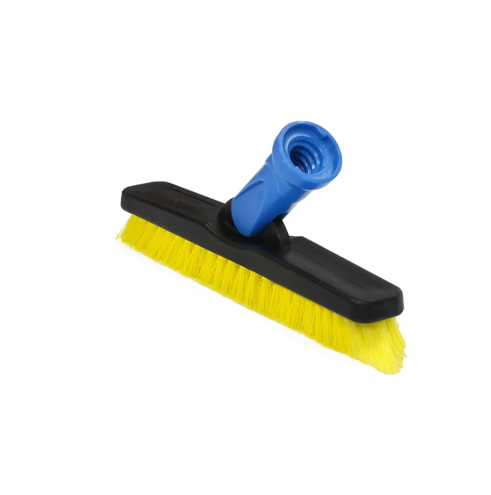 Professional Swivel Grout & Corner Scrub Brush – Compatible with Threaded