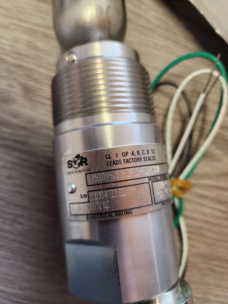 SOR Level Switch 1510B-G5A-C-W9-ES-CSCV Float Level Switch 110v