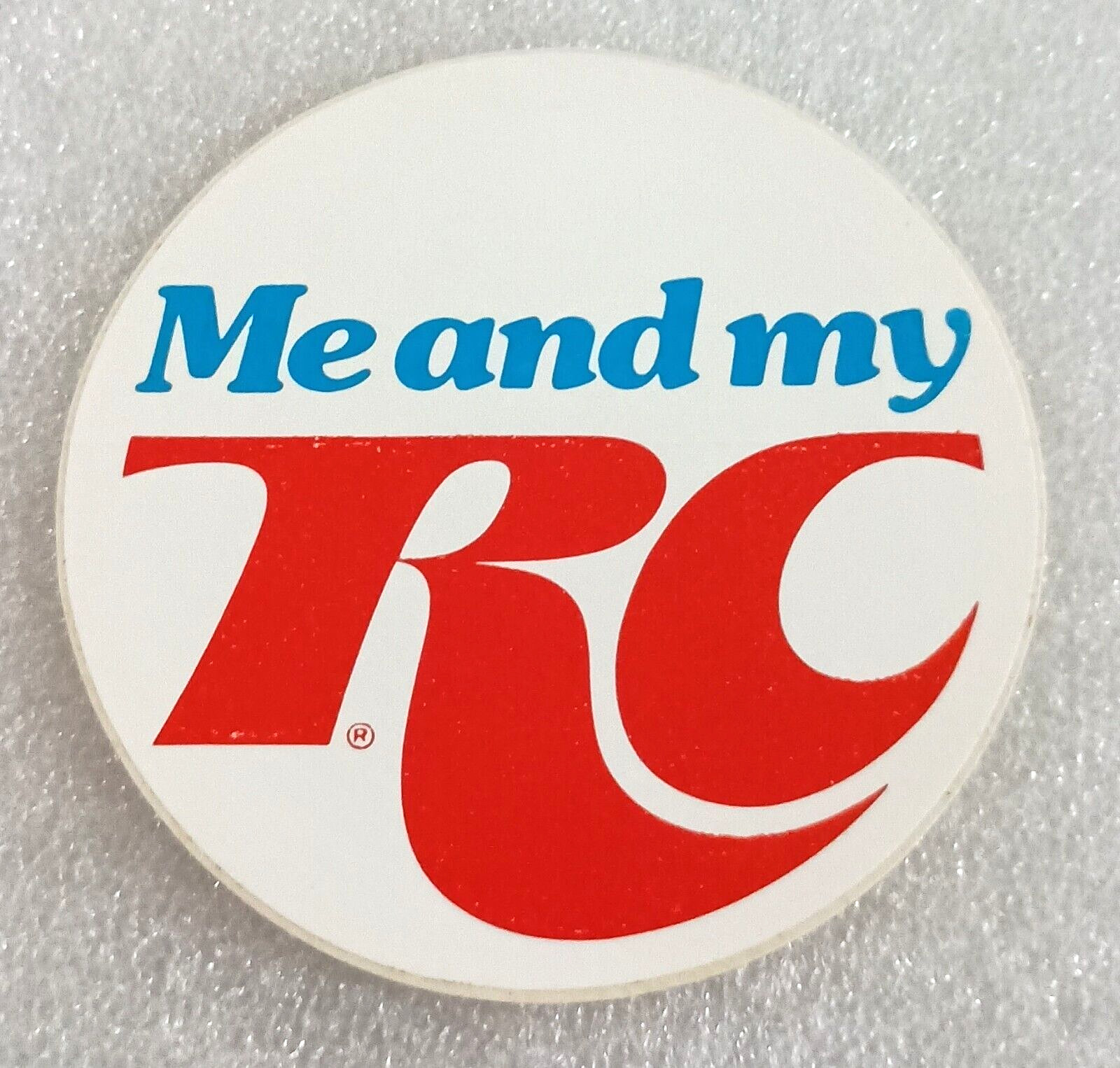 2 Vtg 1980s Me and My RC Cola Soda Sticker New NOS