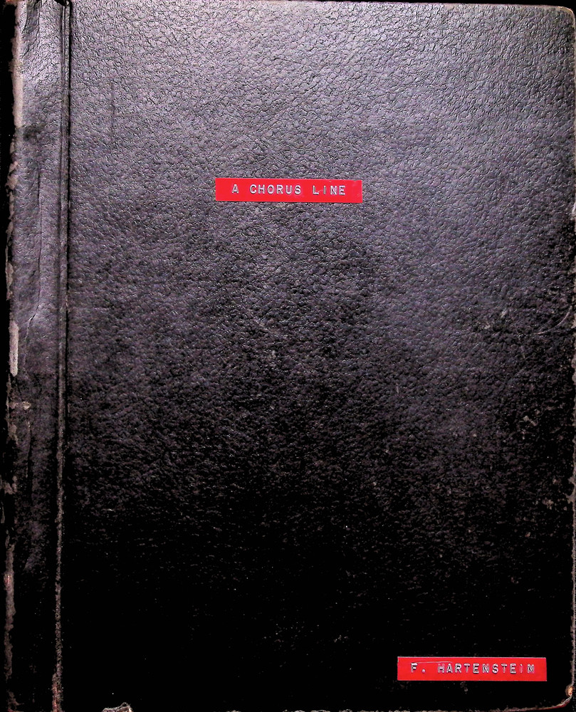 MUSEUM PIECE: Original A Chorus Line Stage Manager Script (Annotated)