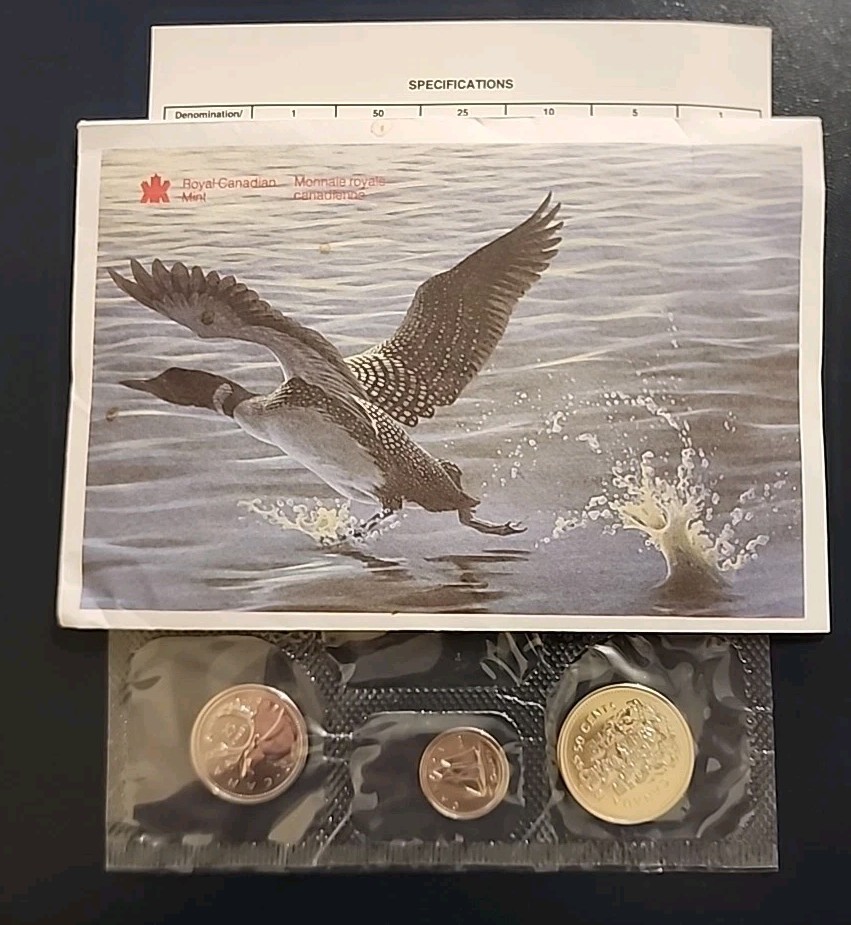 THE 🇨🇦 CANADA 🇨🇦 UNCIRCULATED MINT COINS SET 1995.