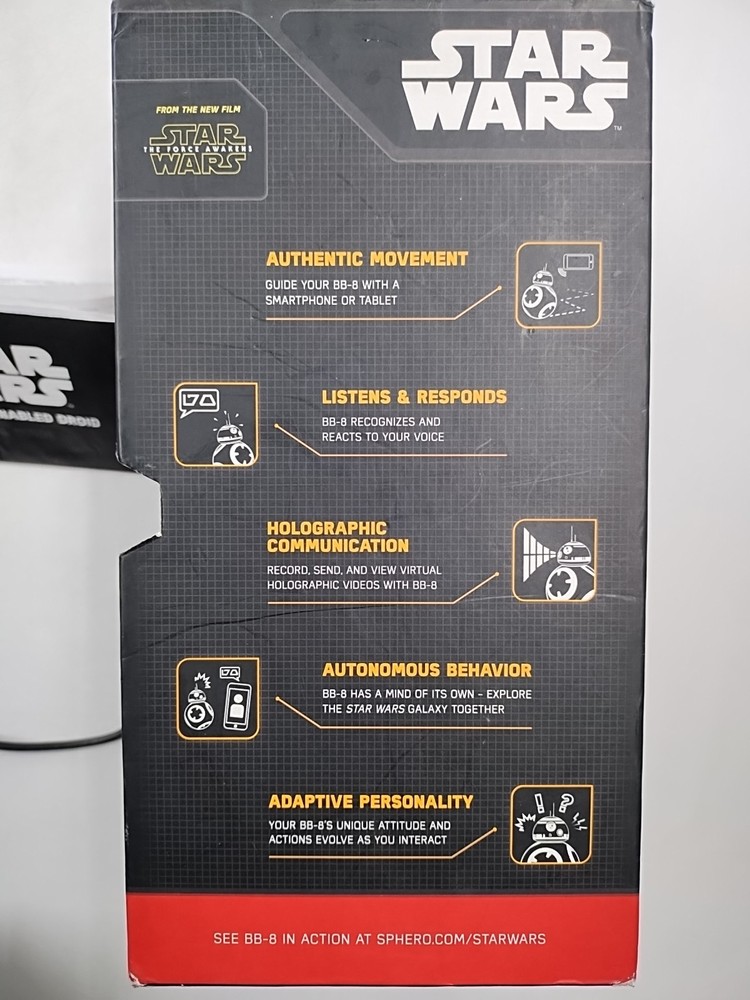 Sphero Star Wars BB-8 App-Enabled Droid - (B1-A1)