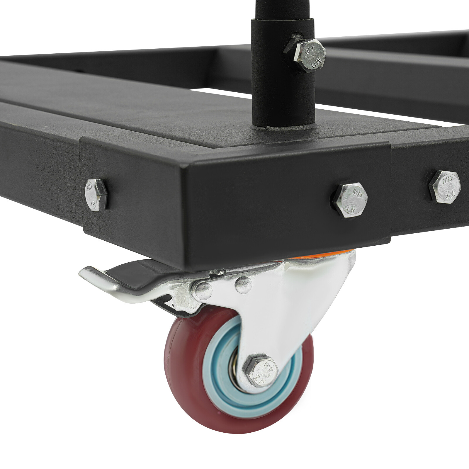 Large Capacity Rolling Cart, Folding Table Cart, Folding Table Trolley