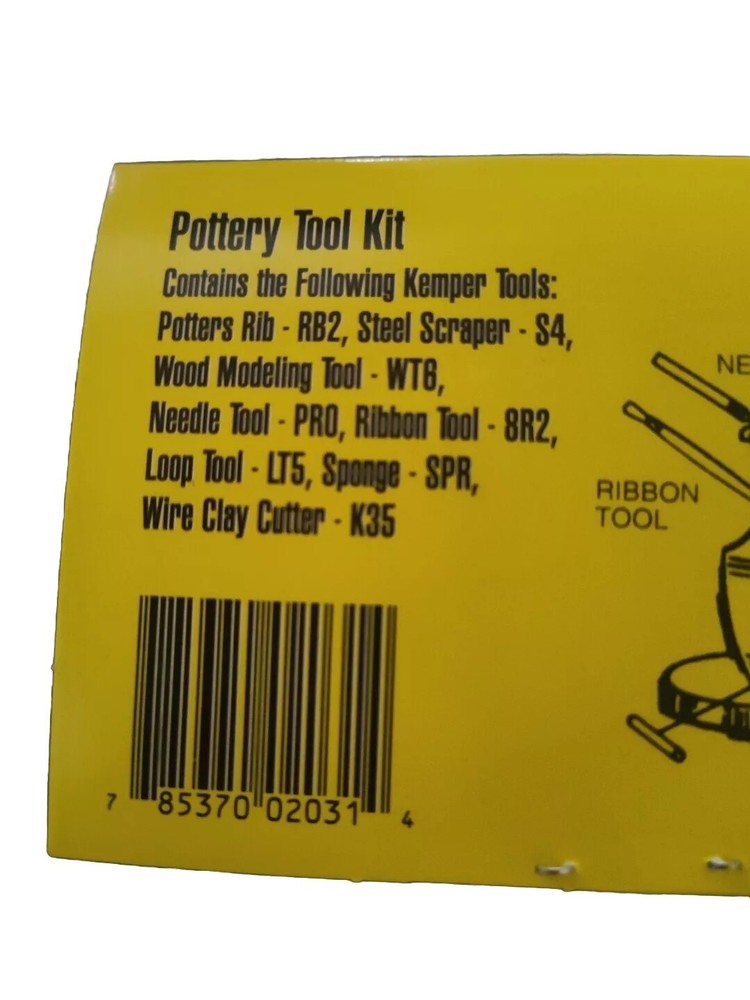 Kemper Pottery Tool Kit 8 Piece PTK