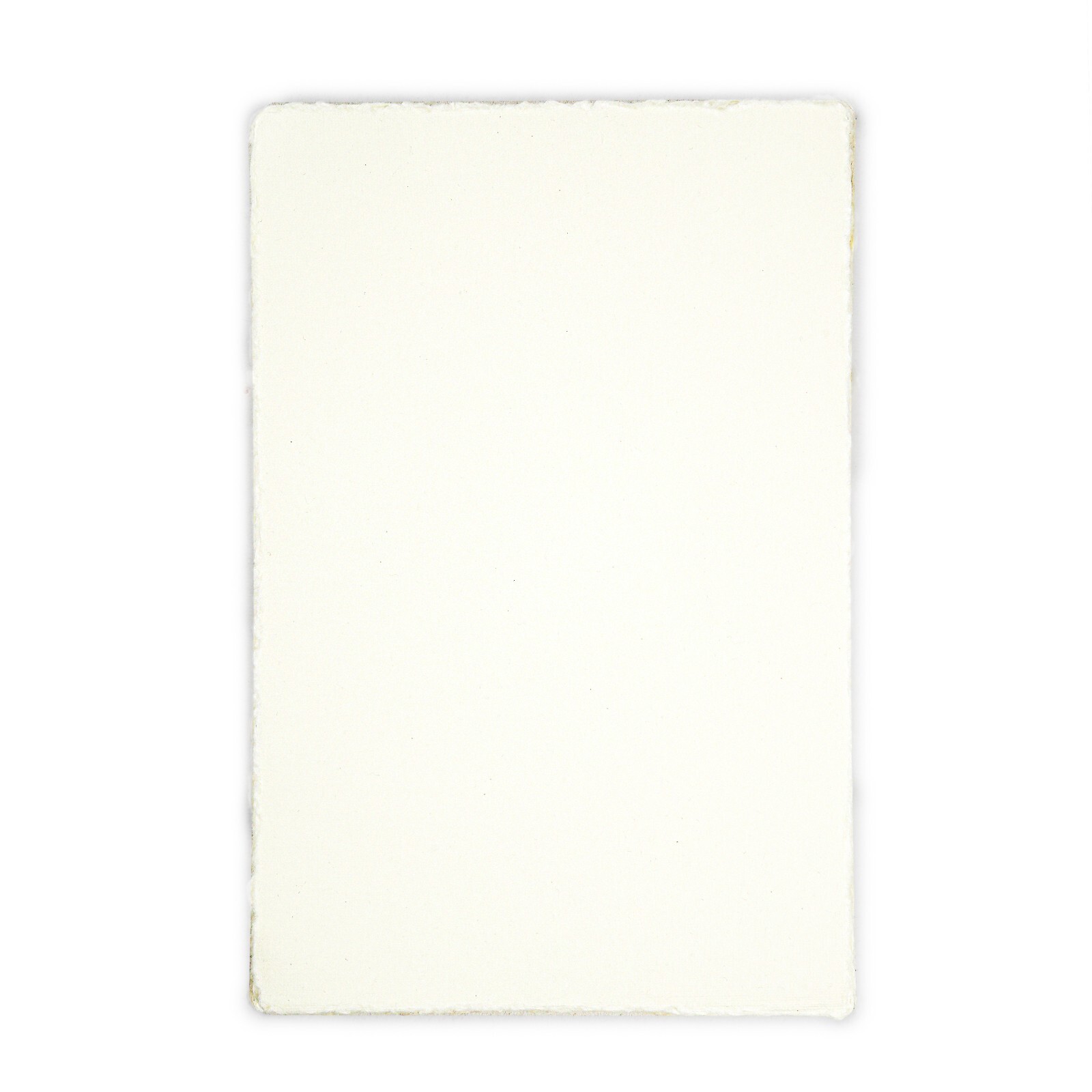 Handmade Paper Watercolor Sheets Deckle Edges Cold Press WhiteCotton Blank Pads