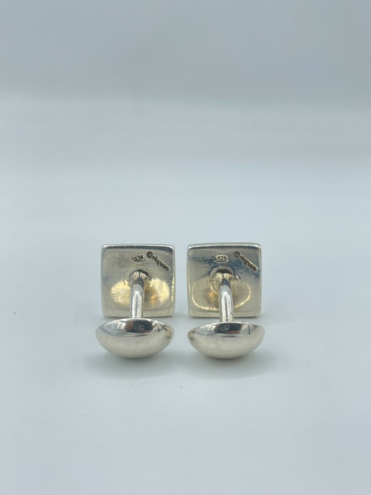 925 Sterling Silver Ringware Knights Team Logo Cufflinks