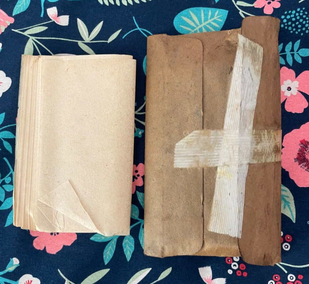 WWII U.S. Army USMC Toilet Paper Ration Field Pack vintage war collectible