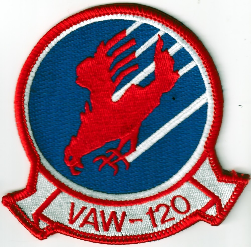 USN NAVY  Airborne Command & Control Squadron 120 VAW-120 'Greyhawks' patch