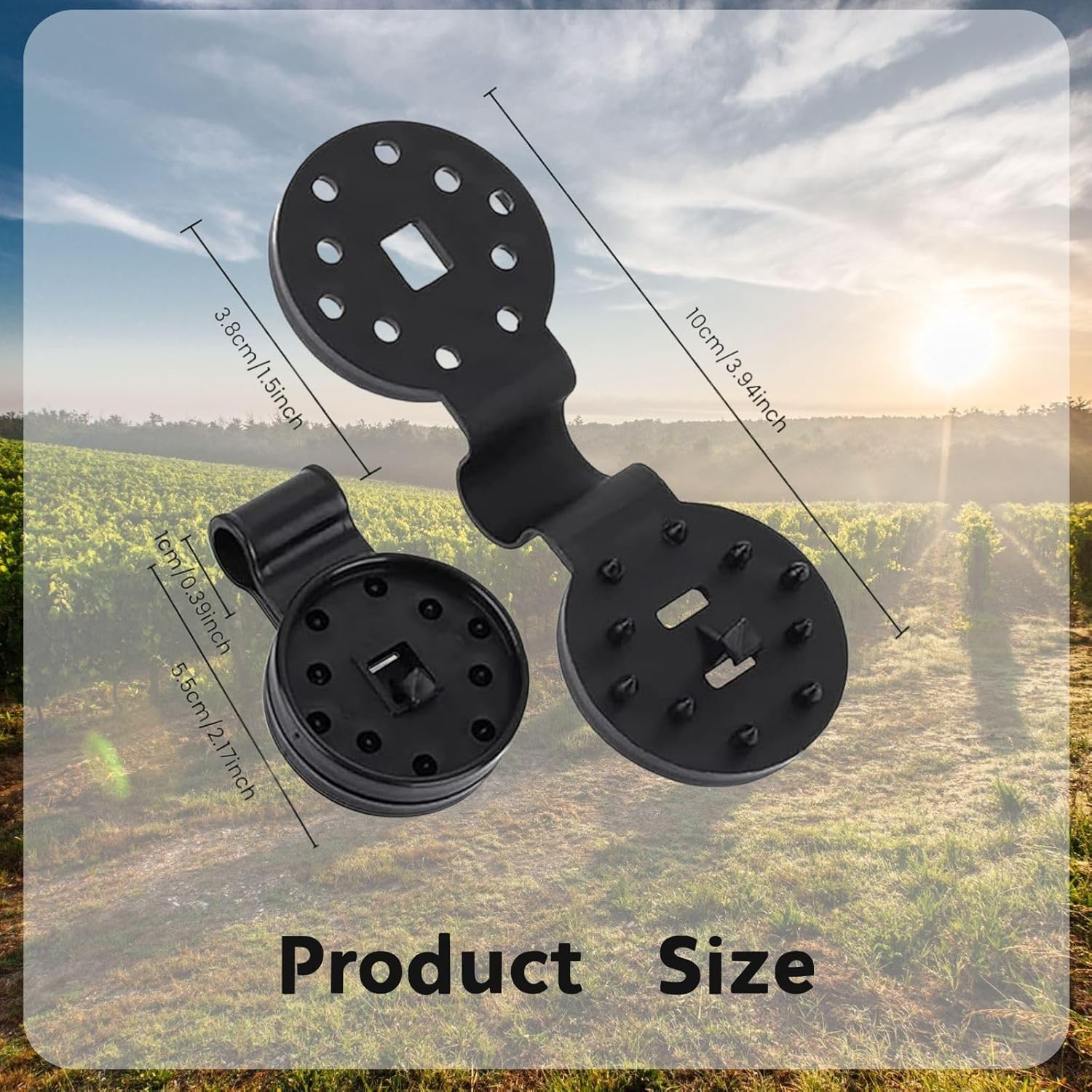 50Pcs Shade Cloth Clips, Plastic Tarp Clips, Greenhouse Shade Cloth Fix Clamp, W