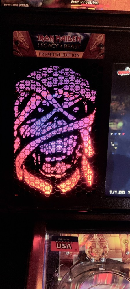 Iron Maiden Pinball Speaker Inserts