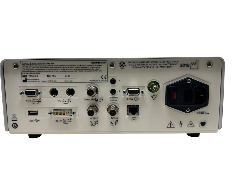 Smith & Nephew 560P High Definition Camera Control Unit System