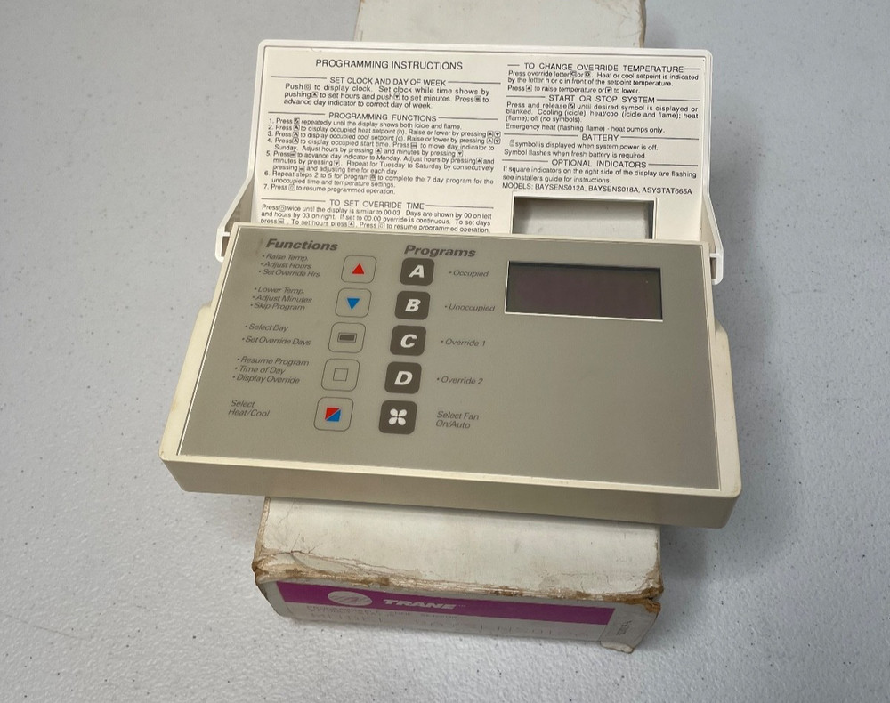 Trane BAYSENS012A Programmable Zone Sensor