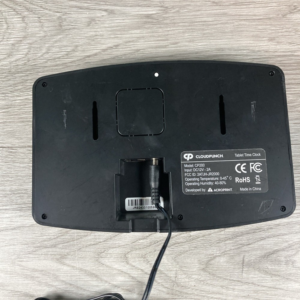 Time Clock Acroprint Cloudpunch CP200 Cloud-Connected *READ DESCRIPTION*