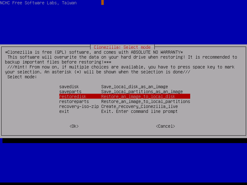 Clonezilla 3.0.3-22 LIVE CDs Disk & Partition Imaging / Cloning 32bit & 64bit