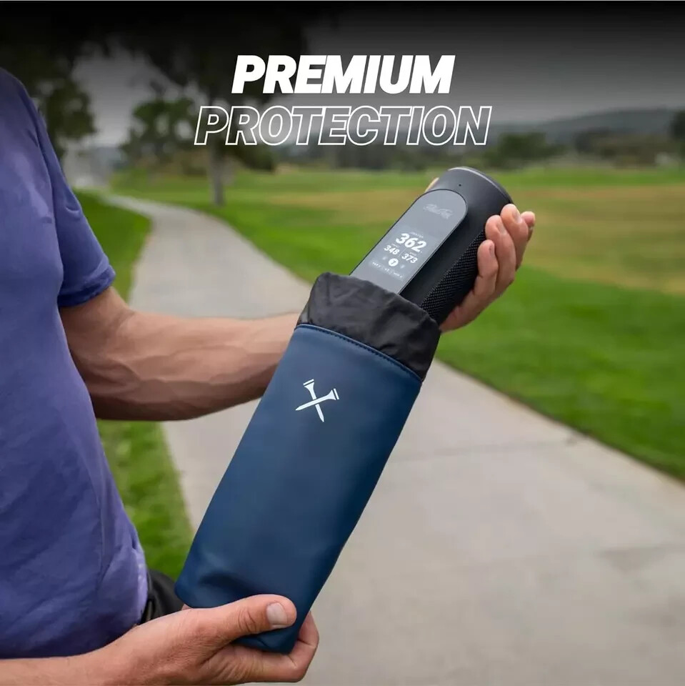 Blue Tees Golf GPS Case Compatible with Player+ GPS Speaker - Soft Carrying
