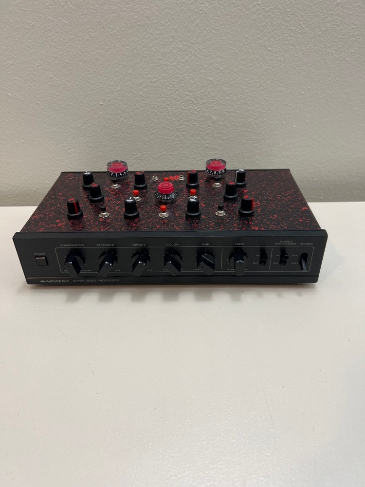 Tachyons+ (Plus) Vortex Decoder Glitch Video Synth; Excellent; Tachyons