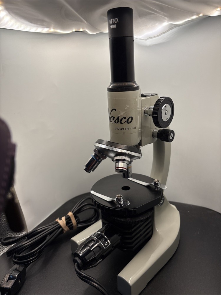 Nasco Elementary Mirror Microscope Tested Works