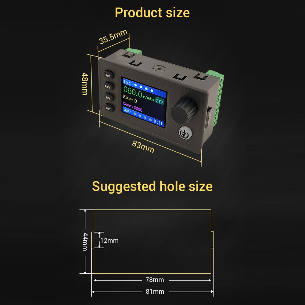 SMC05 Stepper Servo Motor Pulse Controller with Forward/Reverse Speed Control