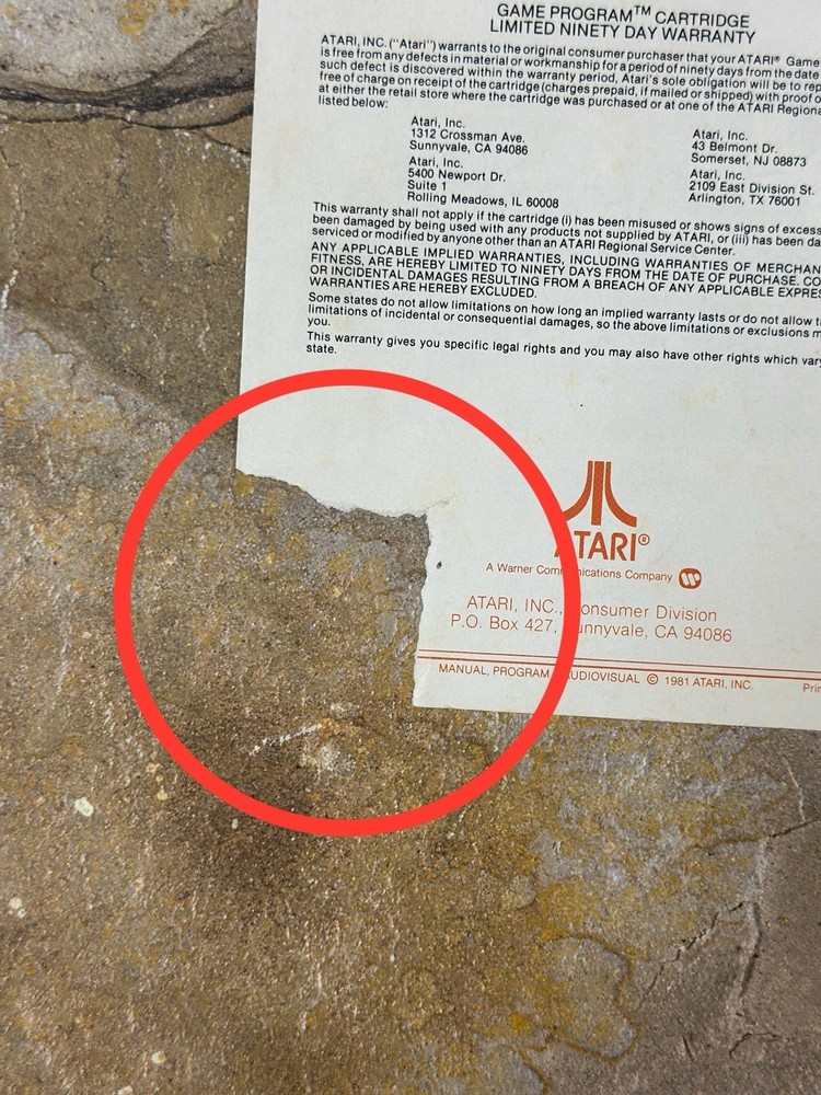 Pac-Man Manual - Atari 2600