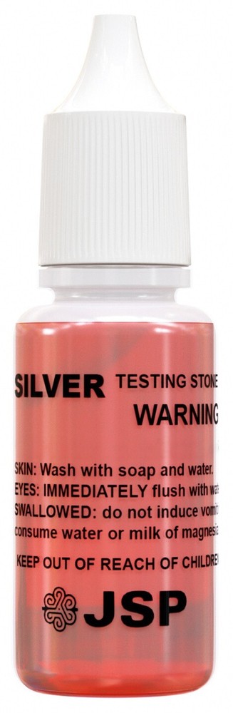 18K GOLD & SILVER JEWELRY TESTING ACID SOLUTION TEST SCRAP TESTER SOLUTIONS ORO