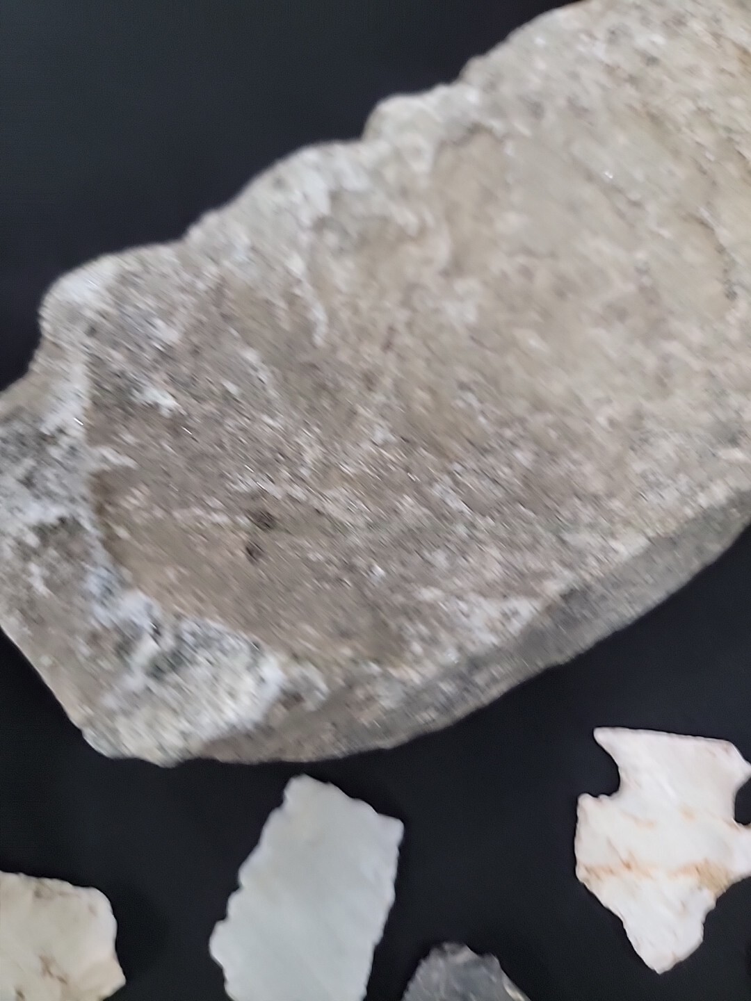 Indian Artifacts, Arrowheads, Rock drawing, Stone bowl, Ohio Collection.