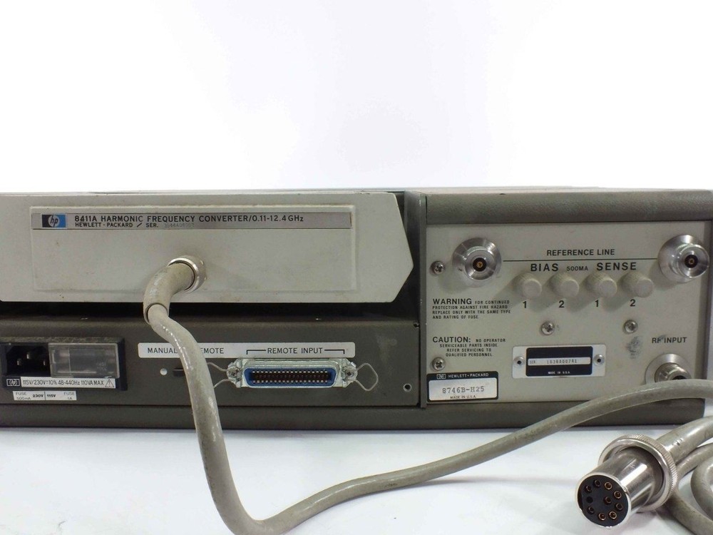 HP 8746B S-Parameter Test Set 0.5 to 12.4 GHz 0-70 dB - Hewlett Packard/Agilent