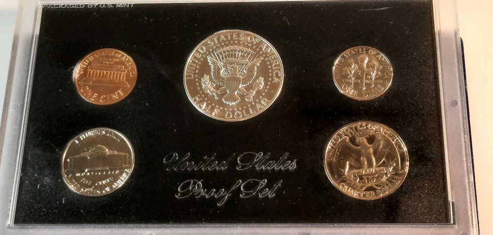 US Mint Proof Sets Uncirculated Multiple Years 1968, 1972, 1982, 1994, 2002