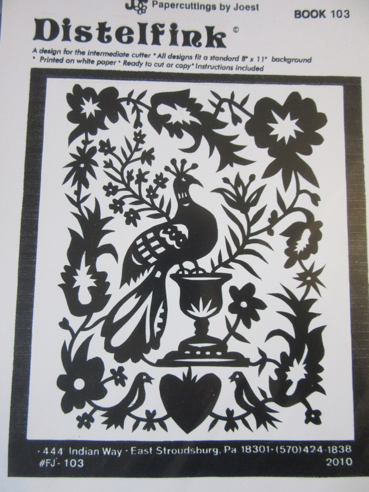 3 Scherenschnitte Paper Cutting by Joest Patterns Seasons Easter lot