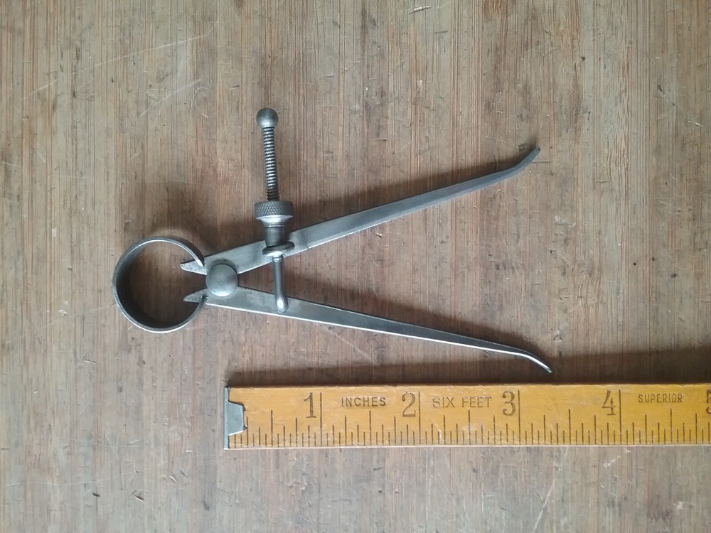 Antique 3 1/2 inch Inside Caliper Small Inside Caliper
