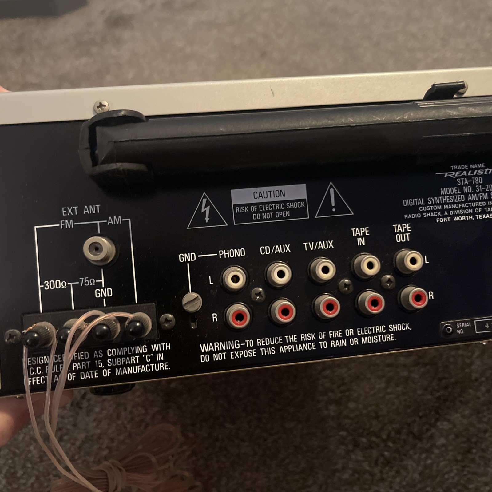 Realistic STA- 780 Receiver