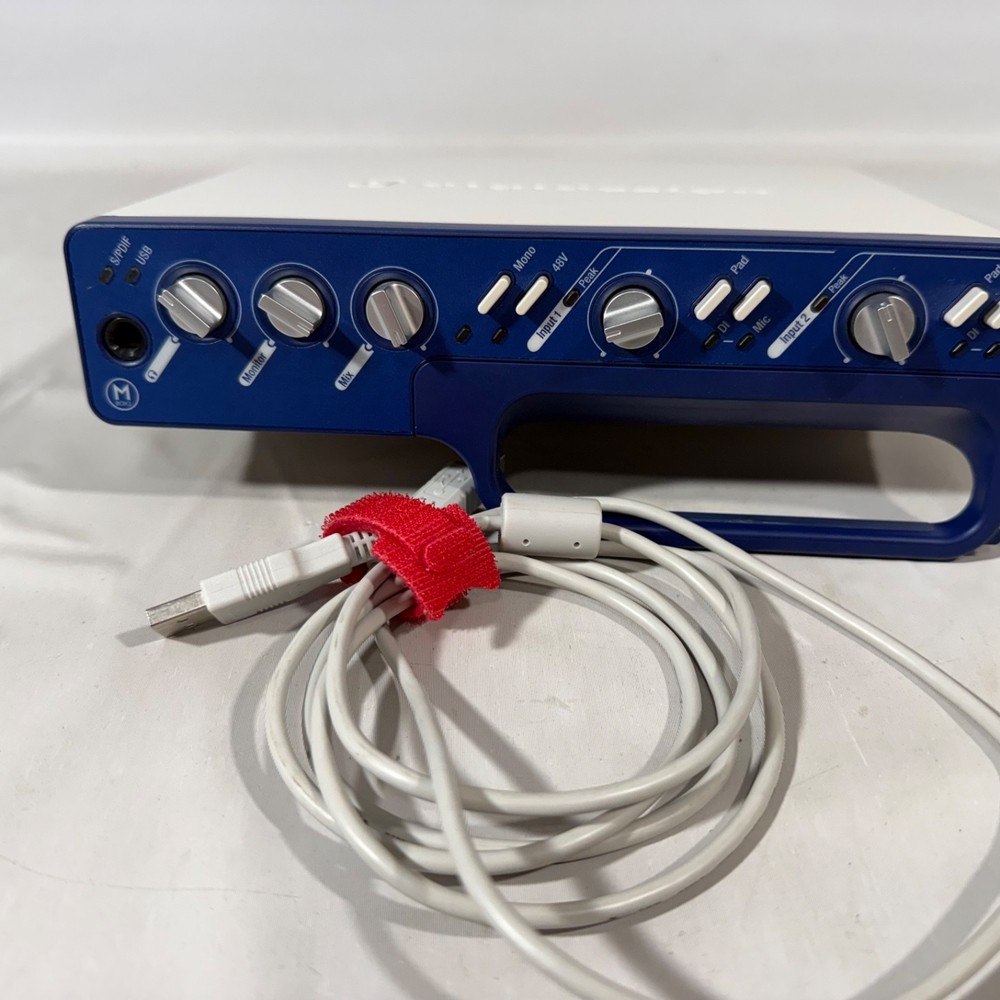 Digidesign Mbox 2 USB Audio Interface 4 Pro ToolsLE MIDI S/PDIF Recorder