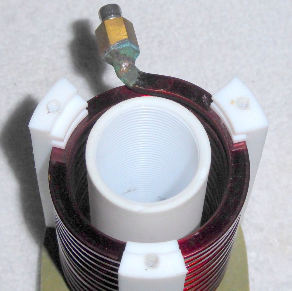 High Current Flat Wound 4.5uH Transmitter Inductor Coil Assembly