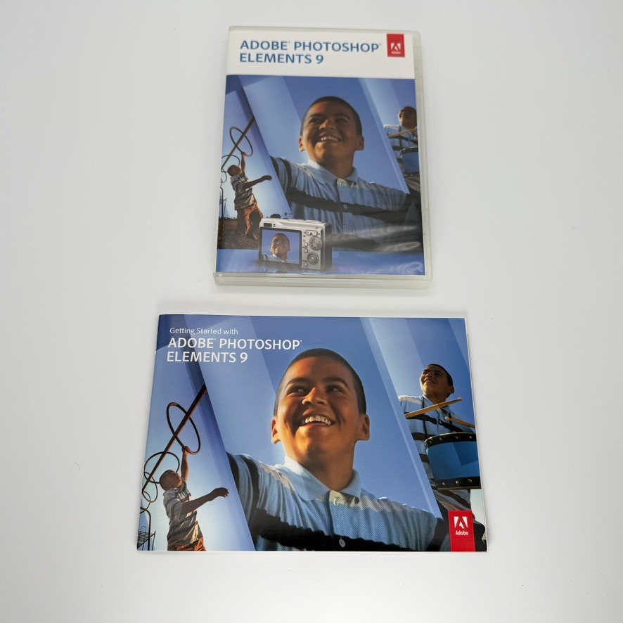Adobe Photoshop Elements 9 Complete With Serial Number Open Box