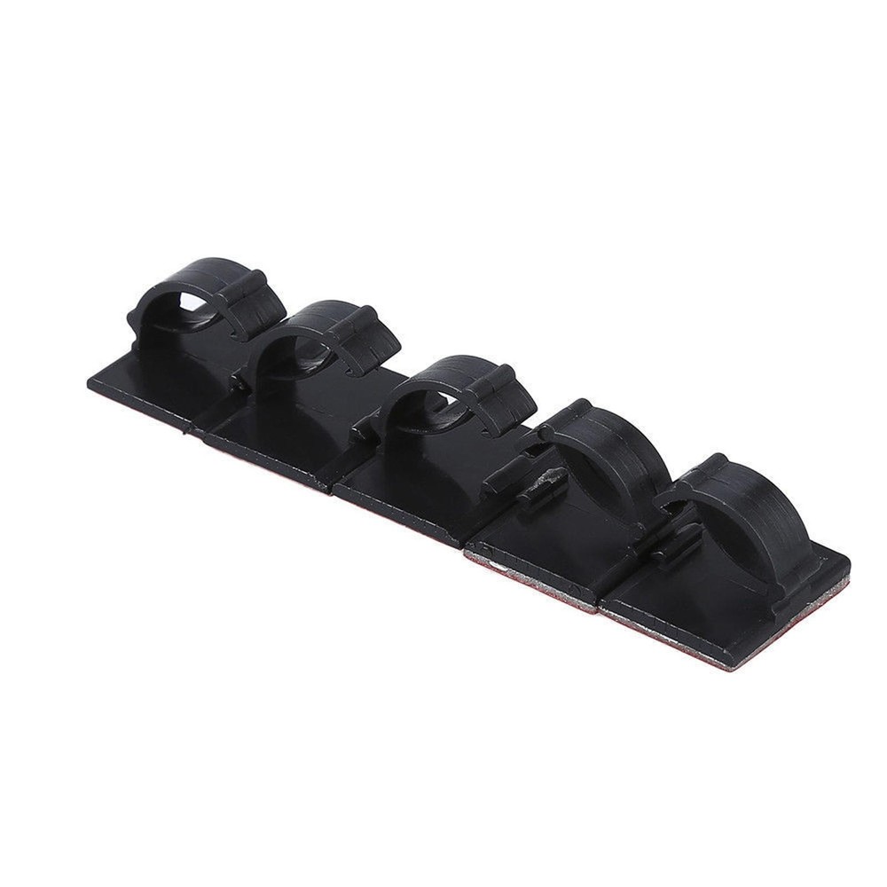20Pack Self-Adhesive Base Design Clip Wire Tie Cable Clamp Clip Car Dash Camera