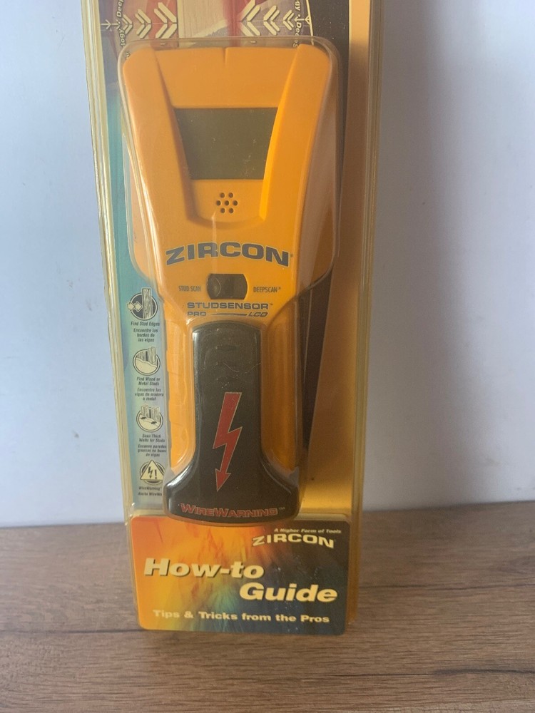 Zircon 61981 Multifunction Electronic StudSensor Stud Finder Pro LCD Finder